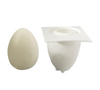 Pnuokn Silicone Mold, for Creative Egg Shape Silicone Candle Mold Exquisite Simulation Egg Candle Plaster Mold Chocolate Mousse Cake Baking Mo