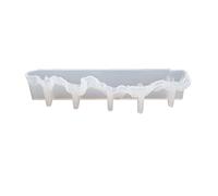 Pnuokn Silicone Mold, Handmade Crystal Ornaments UV Crystal Epoxy Mold Mountain Sea Wave Resin Silicone Mould DIY Crafts Home Decorations Casting Tools