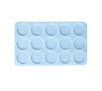 Pnuokn Silicone Mold, Irregular Phone Grip Resin Mold Silicone Badge Reel Mold Jewelry Casting Mold for DIY Resin Keychain Pendant Charms