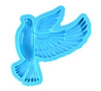 Pnuokn Silicone Mold, Pigeon Silicone Mold Animals Resin Mold Keychain Pendant Silicone Mold 3D Pigeon Epoxy Mold DIY Jewelry Casting Mould