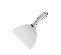Pnuokn Stainless Steel Scraper Joint Knife, Flexible Spackle Knife for Drywalls, Putty, Wallpaper, Plaster, Baking, Repairing, Painting, 8 inches