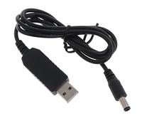 Pnuokn USB 5V To DC9V Adapter Converter Cable USB To 5.5x2.1mm For Router Fan Speaker WIFI Charging Bank Connector Usb To Power Cable 9v