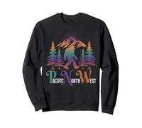 PNW Pacific Northwest Bigfoot Oregon Washington Montana Sweatshirt