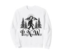 PNW Pacific Northwest Bigfoot Oregon Washington Montana Sweatshirt