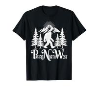 PNW Pacific Northwest Bigfoot Oregon Washington Montana T-Shirt