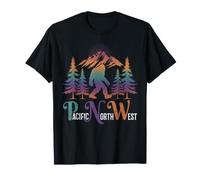 PNW Pacific Northwest Bigfoot Oregon Washington Montana T-Shirt