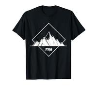 PNW Pacific Northwest Pride Mountain Hiking Nature T-Shirt
