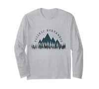 PNW Pacific Northwest Pride Oregon Washington Montana Long Sleeve T-Shirt