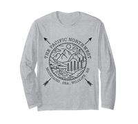 PNW Pacific Northwest Pride Oregon Washington Montana Long Sleeve T-Shirt