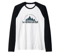 PNW Pacific Northwest Pride Oregon Washington Montana Raglan Baseball Tee