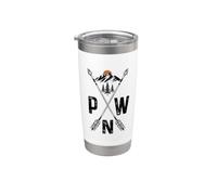 PNW Pacific Northwest Pride Oregon Washington Montana Stainless Steel Insulated Tumbler