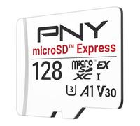 PNY microSD™ Express 128GB UHS-I U3 V30 A1 microSDXC Flash Memory Card, up to 890MB/s read & up to 550MB/s write speeds, ideal for microSD Express compatible devices like Nintendo Switch 2
