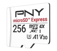 PNY microSD™ Express 256GB UHS-I U3 V30 A1 microSDXC Flash Memory Card, up to 890MB/s read & up to 750MB/s write speeds, ideal for microSD Express compatible devices like Nintendo Switch 2