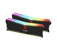 PNY 32GB (2x16GB) XLR8 Gaming EPIC-X RGB DDR4 3600MHz Desktop Memory - (MD32GK2D4360018XRGB), Black