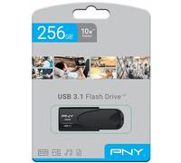 PNY Attache 4 USB flash drive 256 GB USB Type-A 3.2 Gen 1 (3.1 Gen 1) Black
