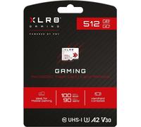 PNY 512GB XLR8 Gaming MicroSDXC card, A2, V30, U3 for mobiles and game consoles