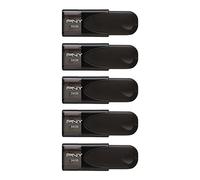 PNY 64GB Attaché 4 USB 2.0 Flash Drive 5-Pack