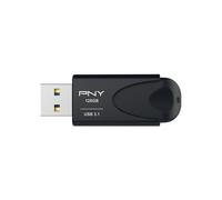 PNY Attaché 4 128GB USB 3.1 Flash Drive, 80MB/s Read, Capless Design, PC & Mac