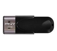 PNY Attaché 4 USB 2.0 Flash Drive - 64GB