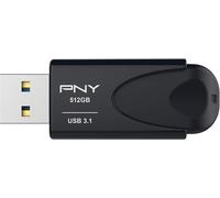 PNY Attaché 4 USB 3.1 Flash Drive, 80MB/s, Capless Design - 128GB to 1TB Options