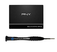 PNY CS900 120GB 2.5" Sata III Internal Solid State Drive (SSD) (SSD7CS900-120-RB) Bundle with (1) Everything But Stromboli Magnetic Screwdriver