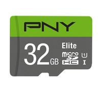 PNY Elite microSDHC card 32GB Class 10 UHS-I U1 100MB/s