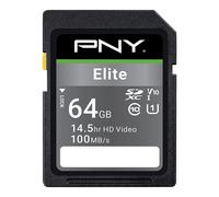 PNY Elite 64GB SDXC Memory Card C10 U1