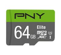 PNY Elite - Flash memory card - 64 GB - UHS-I U1 / Class10 - microSDXC UHS-I