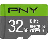 PNY Elite microSDHC card 32GB Class 10 UHS-I U1 100MB/s