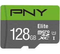 PNY Elite microSDXC card 128GB Class 10 UHS-I U1 100MB/s A1 V10