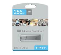 PNY USB Flash Drive Elite Steel data Storage 3.1 256GB