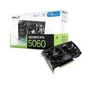 PNY GEFORCE RTX™ 5060 8GB Overclocked Dual Fan DLSS 4 Graphics Card