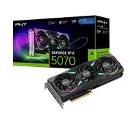 PNY GeForce RTX 5070 12GB ARGB OC Triple Fan GDDR7 Graphics Card - VCG507012TFXXPB1-O