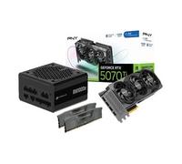 PNY GeForce RTX 5070 Ti OC 16GB + Corsair Vengeance 32GB DDR5 OEM + Co