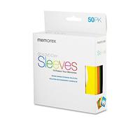 PNY Memorex CD/DVD Sleeves 50 Pack Colors (32020017730)