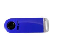 PNY Micro Swing 4 GB USB 2.0 Flash Drive P-FD4GB-BTS-BLU-EF (Blue)