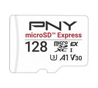 PNY microSD™ Express 128GB UHS-I U3 V30 A1 microSDXC Flash Memory Card, up to 890MB/s read & up to 550MB/s write speeds, ideal for microSD Express compatible devices like Nintendo Switch 2