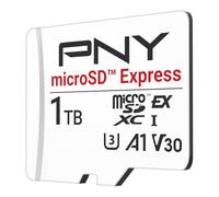 PNY microSD Express microSDXC UHS-I U3 V30 A1 1TB memory card, up to 890/850 MB/s read/write, ideal for microSD Express enabled devices such as Nintendo Switch 2