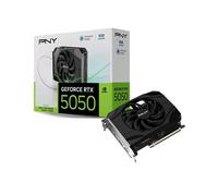 PNY NVIDIA GeForce RTX 5050 8GB GDDR6 Graphics Card, 2560 CUDACores, 2317 MHz