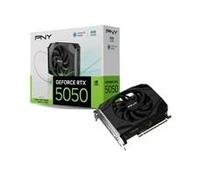 PNY NVIDIA GeForce RTX 5050 8GB GDDR6 Graphics Card, 2560 CUDACores, 2317 MHz Core Clock, Single Fan, 3x DisplayPorts / 1x HDMI Port