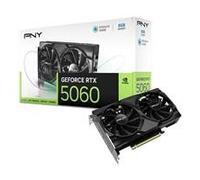 PNY NVIDIA GeForce RTX 5060 8GB GDDR7 Graphics Card, 3840 CUDA Cores, 2280 MHz Core Clock, Dual Fan, 3x DisplayPorts / 1x HDMI Port