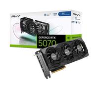 PNY NVIDIA GeForce RTX 5070 OC 12GB GDDR7 Graphics Card, 6144 CUDA Cores 2160MHz