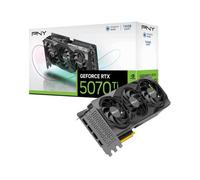 PNY Nvidia Geforce Rtx 5070 Ti 16Gb Gddr7 Graphics Card 8960 Cuda Cores 2295 Mhz