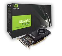PNY NVIDIA Quadro P2000 4x DP 5 GB GDDR5 PCI Express Professional Graphic Card - Black