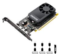 PNY Nvidia Quadro P400 2GB GDDR5 Single-Slot Graphics Card - 256 CUDA Cores, 64bit, 3 Mini DisplayPort 1.4 Ports, 30W, PCI Express 3.0 x16 with High- & Low-Profile Bracket (Plain Boxed)