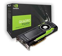 PNY Quadro P6000 Professional Graphic Card 24GB GDDR5 PCI Express 3.0 x16, Dual Slot, 4x DisplayPort, 1x DVI-I DL, 5K Support, Ultra-quiet active fan