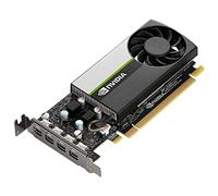 PNY NVIDIA T1000 8 GB Professional Graphic Card 8GB GDDR6 PCI Express 3.0 x16, Single Slot, 4x Mini-DisplayPort, 8K Support, Ultra-quiet active fan (VCNT1000-8GB-PB)