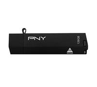 PNY P-FDW128SC-FS USB Flash Drive 128 GB USB Type A 3.0 (3.1 Gen 1) Black - USB Flash Drive (128 GB, USB Type A, 3.0 (3.1 Gen 1), 240 MB/s, Cover, Black)