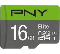 PNY P-SDU16GU185GW-GE 16GB MicroSDHC Class 10 UHS-I Flash Memory (16GB, MicroSD