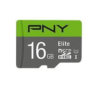 PNY P-SDU16GU185GW-GE 16GB MicroSDHC Class 10 UHS-I Flash Memory (16GB, MicroSDHC, Class 10, UHS-I, Class 1 (U1))